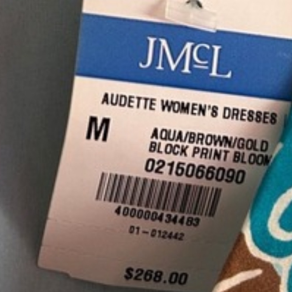 NWT! J. McLaughlin Audette Floral Wrap Dress in Block Print Bloom Size Medium - Picture 4 of 6